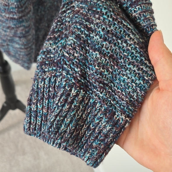 Christopher & Banks Blue Knit Cardigan - Picture 4 of 6